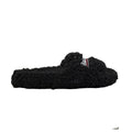 Bl*g Fur Slides Black